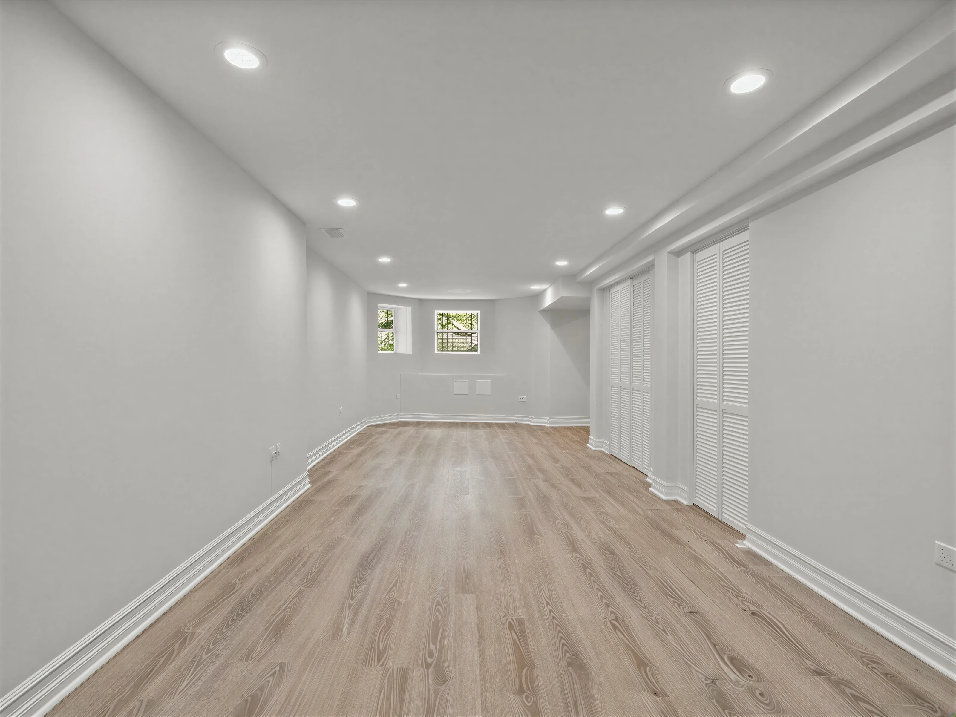 Finished basement lower level