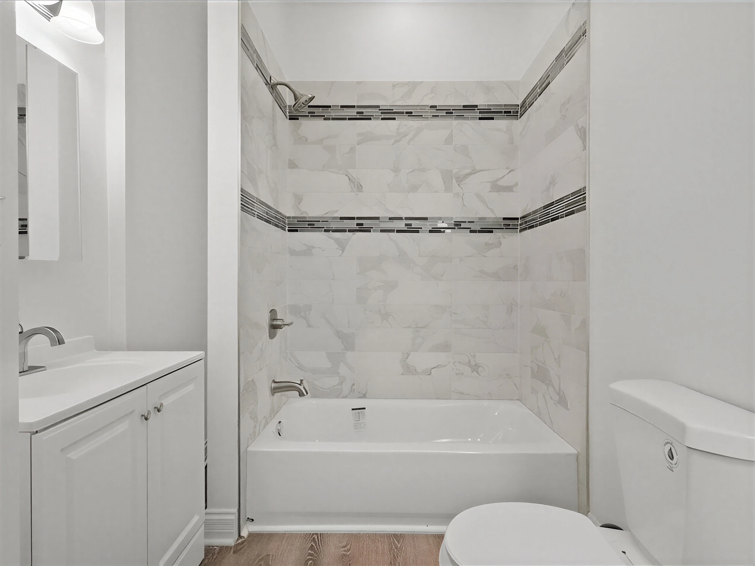 Second renovated full bathroom