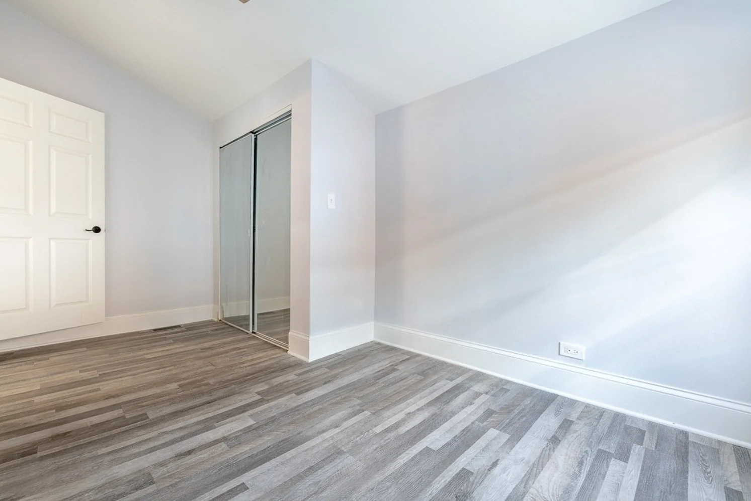 Renovated bedroom