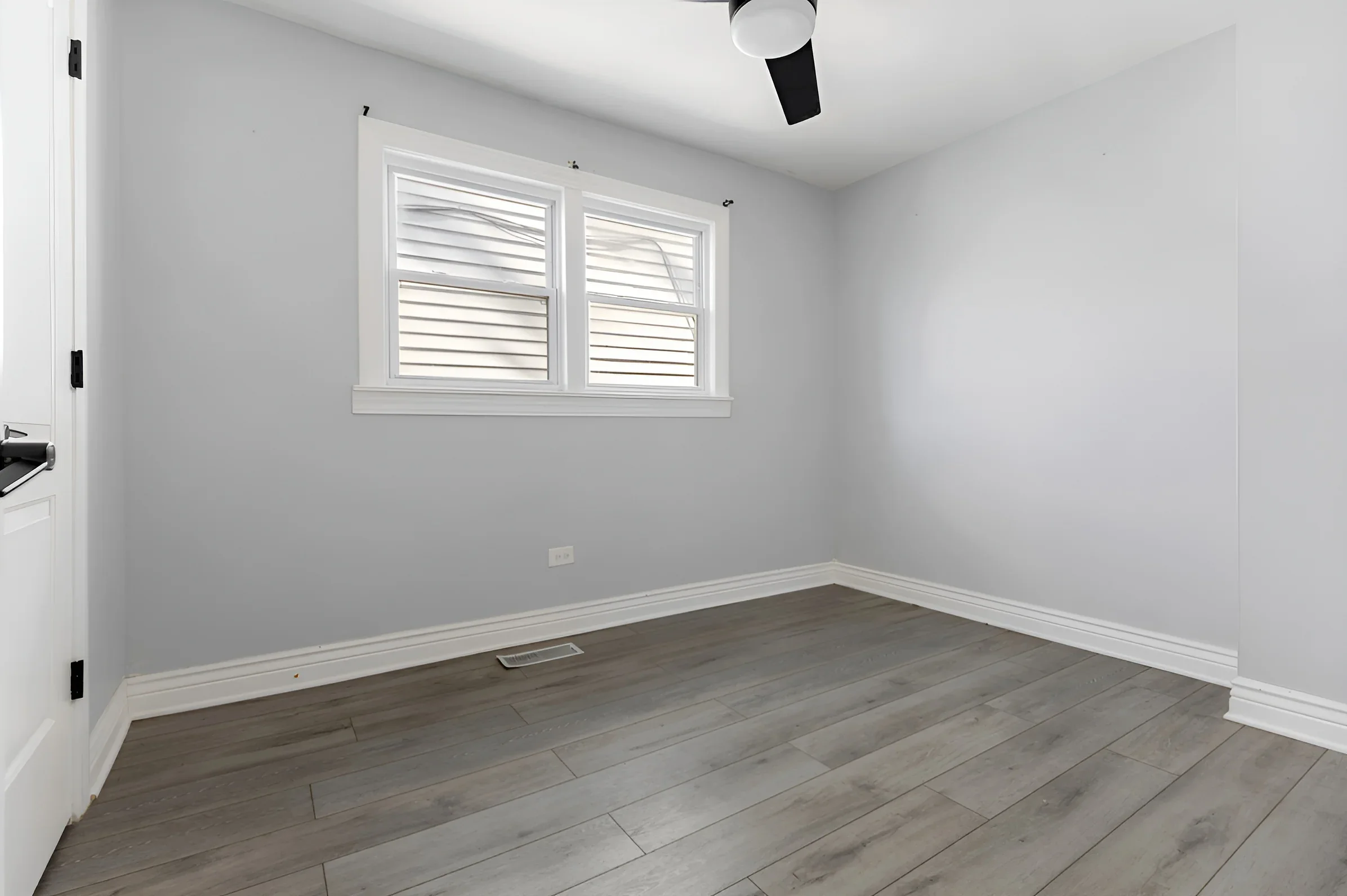 Bedroom two, fully refinished